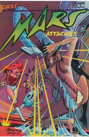 Mars (First) 2 published by First with cover art by Mark Wheatley and Marc Hempel