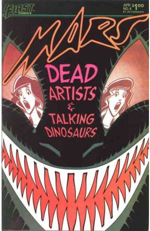Mars (First) 4 published by First with cover art by Mark Wheatley and Marc Hempel