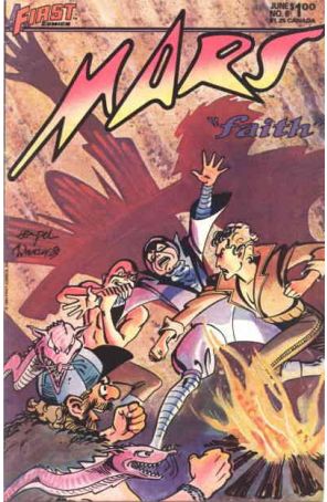 Mars (First) 6 published by First with cover art by Mark Wheatley and Marc Hempel