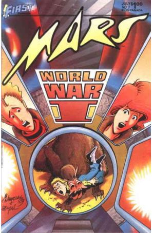 Mars (First) 7 published by First with cover art by Mark Wheatley and Marc Hempel