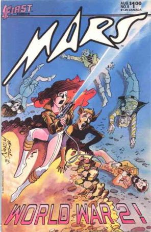 Mars (First) 8 published by First with cover art by Mark Wheatley and Marc Hempel
