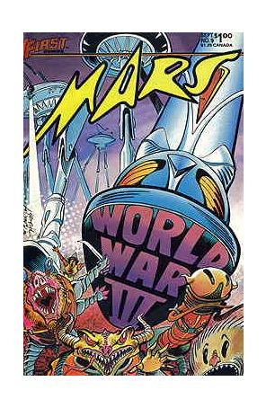 Mars (First) 9 published by First with cover art by Mark Wheatley and Marc Hempel