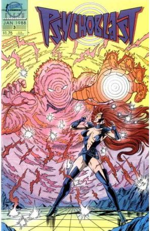 Psychoblast 3 published by First with cover art by Robb Phipps