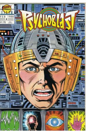 Psychoblast 4 published by First with cover art by Robb Phipps