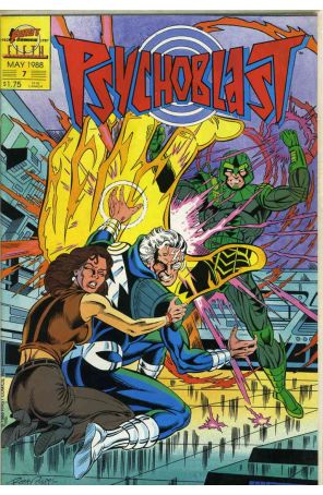 Psychoblast 7 published by First with cover art by Robb Phipps