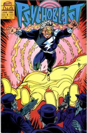 Psychoblast 8 published by First with cover art by Robb Phipps