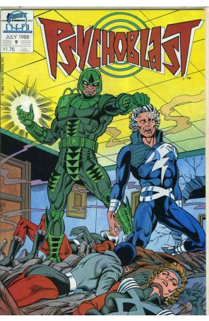 Psychoblast 9 published by First with cover art by Robb Phipps