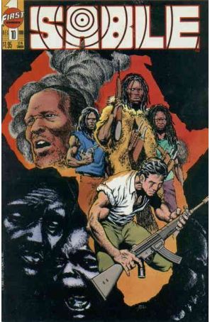 Sable 10 published by First with cover art by Bill Jaaska