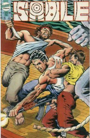 Sable 12 published by First with cover art by Bill Jaaska