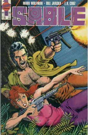 Sable 13 published by First with cover art by Bill Jaaska