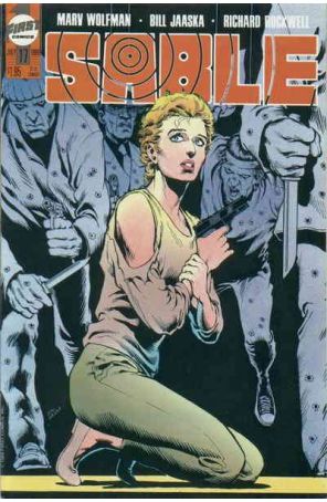 Sable 17 published by First with cover art by Bill Jaaska