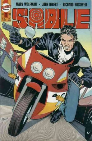 Sable 18 published by First with cover art by Bill Jaaska
