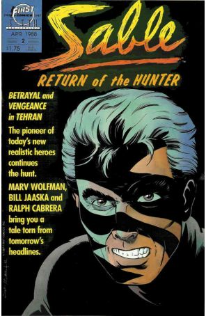Sable 2 published by First with cover art by Bill Jaaska