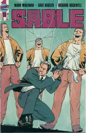 Sable 20 published by First with cover art by Vince Giarrano