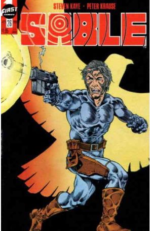 Sable 26 published by First with cover art by Tim Vigil
