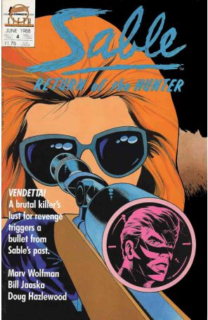 Sable 4 published by First with cover art by Bill Jaaska