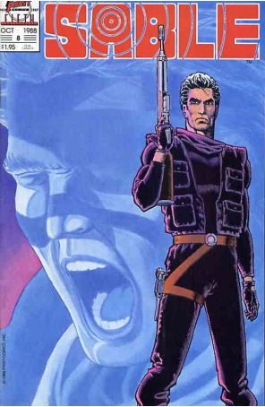 Sable 8 published by First with cover art by Bill Jaaska