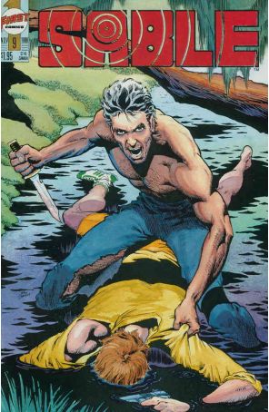 Sable 9 published by First with cover art by Bill Jaaska