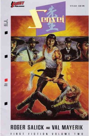 Sensei 3 published by First with cover art by Kevin Davies