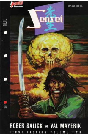 Sensei 4 published by First with cover art by Kevin Davies