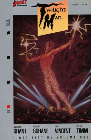 Twilight Man 4 published by First with cover art by Gerald Brom