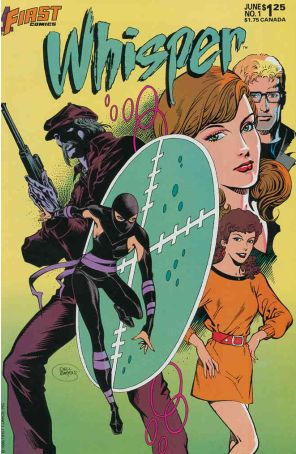 Whisper (Vol. 2) 1 published by First with cover art by Dell Barras