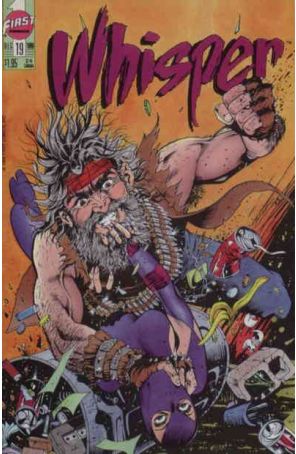 Whisper (Vol. 2) 19 published by First with cover art by Neil Hansen