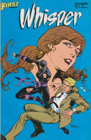 Whisper (Vol. 2) 2 published by First with cover art by Dell Barras