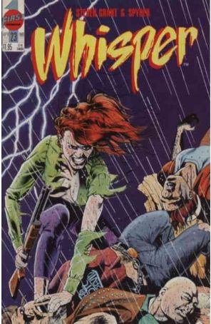 Whisper (Vol. 2) 23 published by First with cover art by Neil Hansen