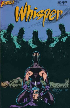 Whisper (Vol. 2) 3 published by First with cover art by Norm Breyfogle