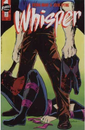 Whisper (Vol. 2) 31 published by First with cover art by Steve Epting