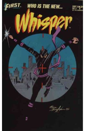Whisper (Vol. 2) 4 published by First with cover art by Norm Breyfogle