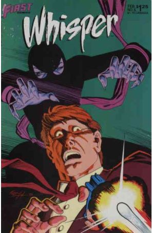 Whisper (Vol. 2) 5 published by First with cover art by Norm Breyfogle
