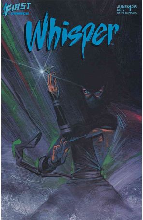 Whisper (Vol. 2) 7 published by First with cover art by Norm Breyfogle