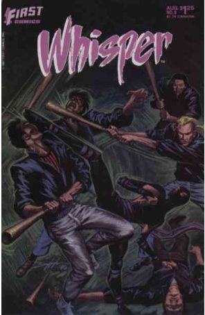 Whisper (Vol. 2) 8 published by First with cover art by Norm Breyfogle