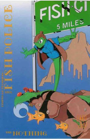 Fish Police (Vol. 1) 10 published by Fishwrap with cover art by Steve Moncuse