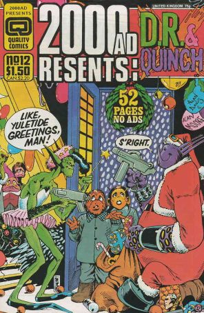 2000 A.D. Presents 12 published by Fleetway Quality with cover art by Alan Davis