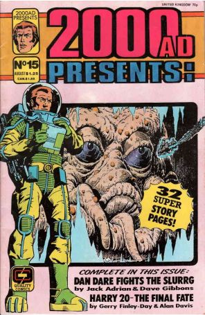 2000 A.D. Presents 15 published by Fleetway Quality with cover art by Dave Gibbons