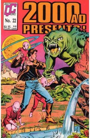 2000 A.D. Presents 22 published by Fleetway Quality with cover art by Ron Randall