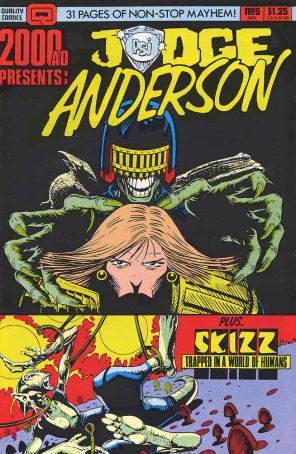 2000 A.D. Presents 5 published by Fleetway Quality with cover art by Brett Ewins and Jim Baikie