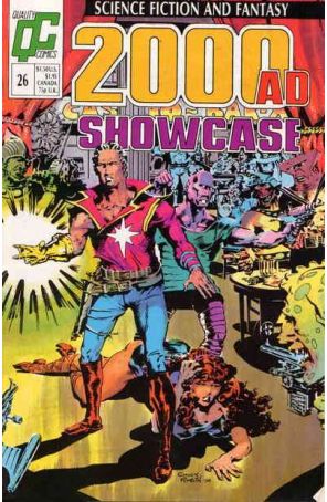 2000 A.D. Showcase (1st Series) 26 published by Fleetway Quality with cover art by Chuck Roblin