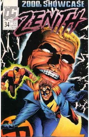 2000 A.D. Showcase (1st Series) 34 published by Fleetway Quality with cover art by Bart Sears