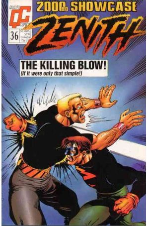 2000 A.D. Showcase (1st Series) 36 published by Fleetway Quality with cover art by Tom Lyle