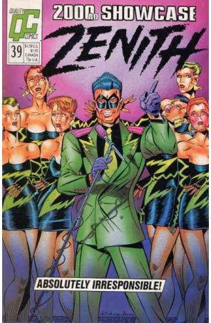 2000 A.D. Showcase (1st Series) 39 published by Fleetway Quality with cover art by Richard Larson