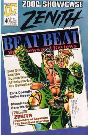 2000 A.D. Showcase (1st Series) 40 published by Fleetway Quality with cover art by Richard Larson