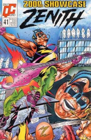 2000 A.D. Showcase (1st Series) 41 published by Fleetway Quality with cover art by Richard Larson