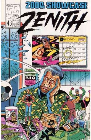 2000 A.D. Showcase (1st Series) 43 published by Fleetway Quality with cover art by Richard Larson