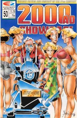 2000 A.D. Showcase (1st Series) 50 published by Fleetway Quality with cover art by Tom Artis