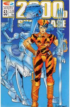 2000 A.D. Showcase (1st Series) 53 published by Fleetway Quality with cover art by Tom Artis