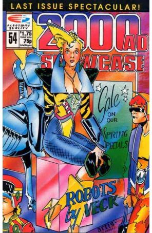 2000 A.D. Showcase (1st Series) 54 published by Fleetway Quality with cover art by Tom Artis